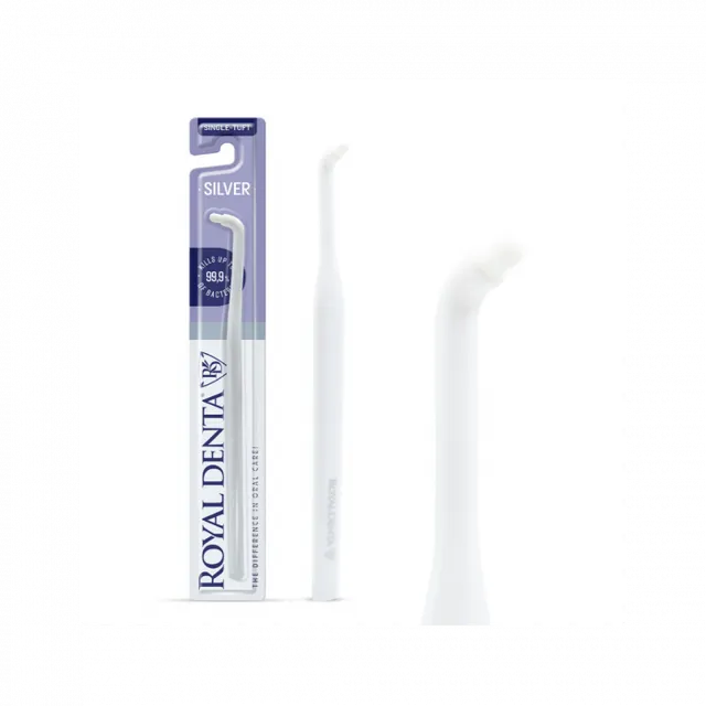 Royal Denta Single-Tuft Silver hambahari