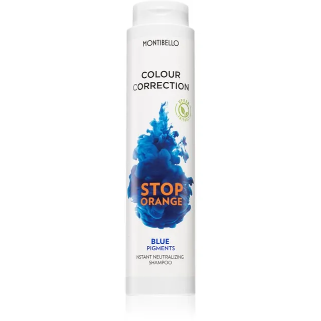 Montibello Colour Correction Stop Orange Šampoon pleegitatud ja blondidele juustele messingitoone neutraliseeriv 300 ml