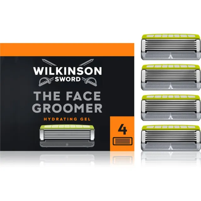 Wilkinson Sword Hydro5 The Face Groomer Asendusterad 4 tk