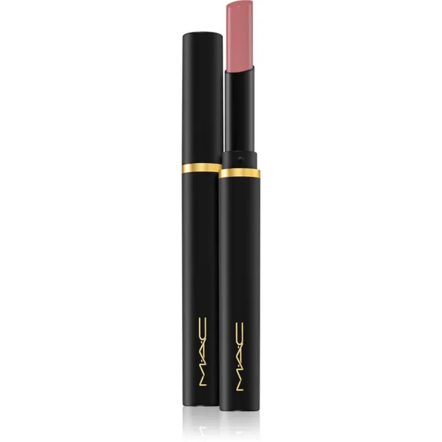 MAC Cosmetics Powder Kiss Velvet Blur Slim Stick Niisutav matt huulepulk varjund Over the Taupe 2 g