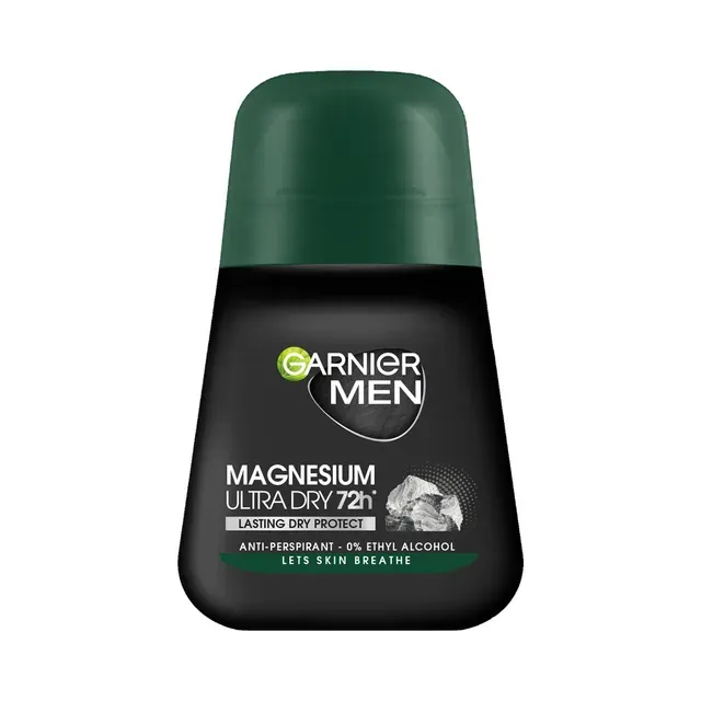 Rulldeodorant Mineral Magnesium Ultra Dry, meestele, GARNIER, 50 ml
