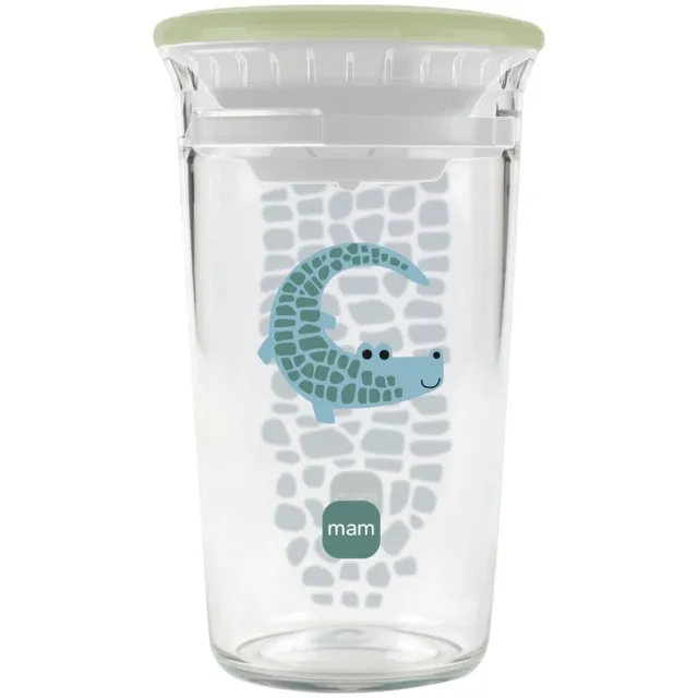 MAM Easy to Drink Cup lekkekindel tass Green 8m+ 290 ml