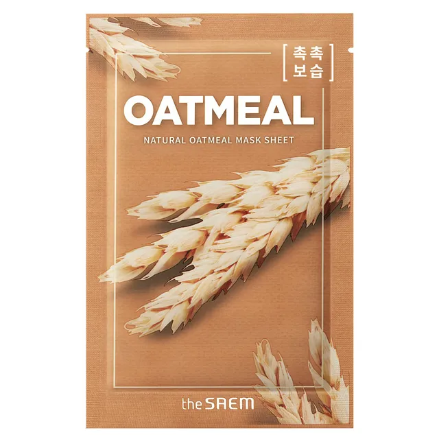 THE SAEM Natural Oatmeal Sheet Mask 21ml