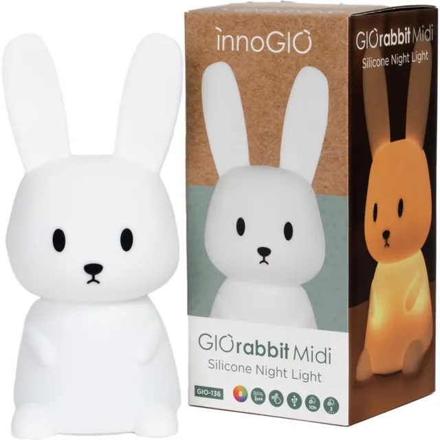 innoGIO GIORabbit Midi öölamp kaks-ühes 1 tk
