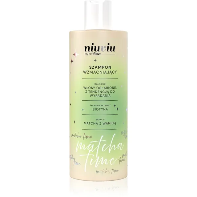 so!flow Matcha Time Strengthening Shampoo Energiat andev šampoon nõrkadele juustele 300 ml