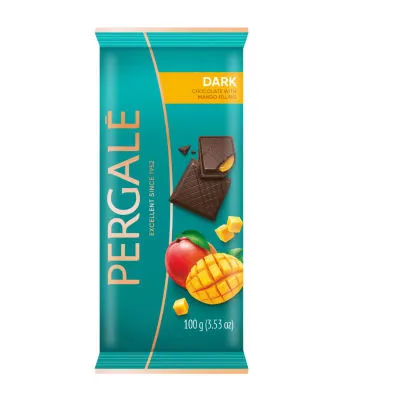 Šokolaad tume mangotäidisega Pergale 100g