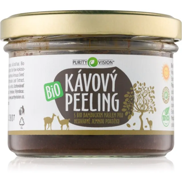 Purity Vision Raw Keha koorimiskreem kohviga 175 g