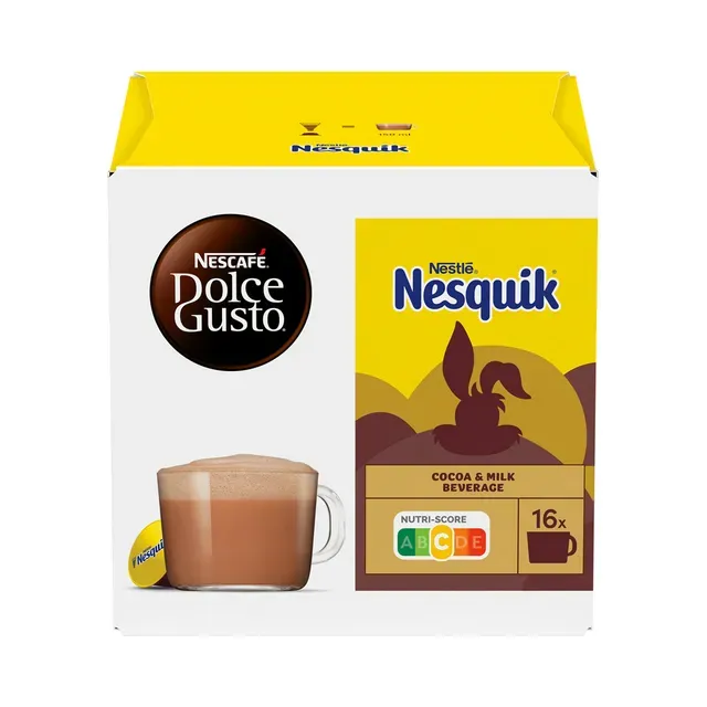 Kakaokapslid Dolce Gusto Nesquik, NESCAFE, 16 tk