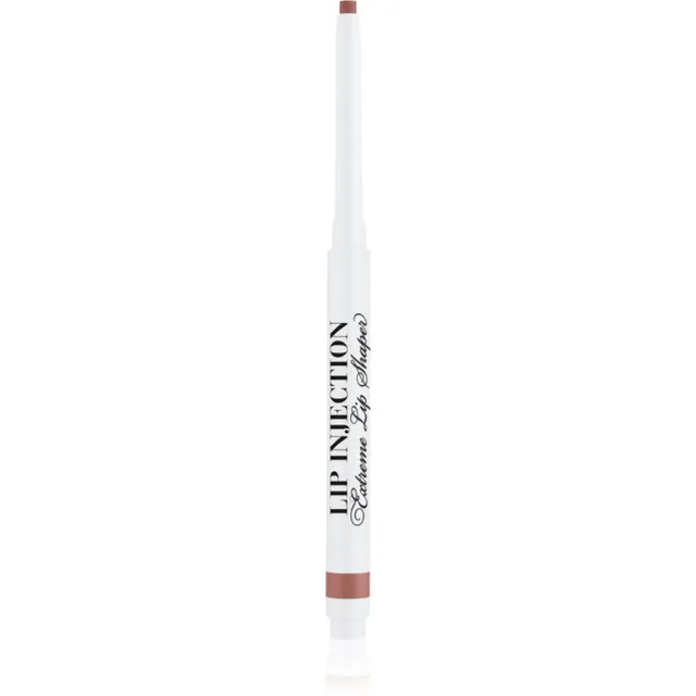 Too Faced Lip Injection Extreme Lip Shaper Huulepliiats pikaajalise kohevuse andmiseks varjund Puffy Nude 0,38 g