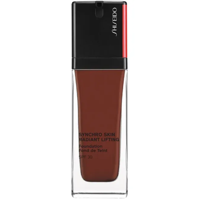 Shiseido Synchro Skin Radiant Lifting Foundation Sära andev, tõstev ja pinguldav jumestuskreem SPF 30 varjund 540 Mahogany 30 ml