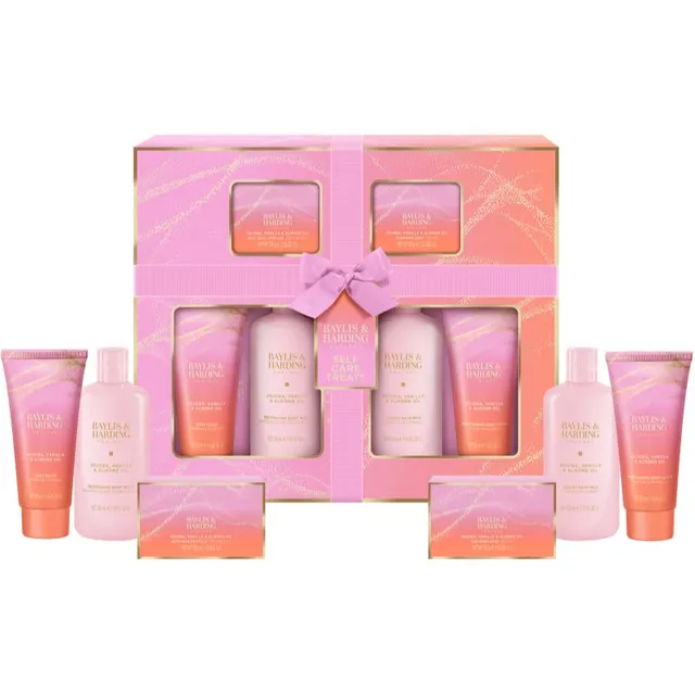 Baylis & Harding Jojoba, Vanilla & Almond Oil Kinkekomplekt kehale