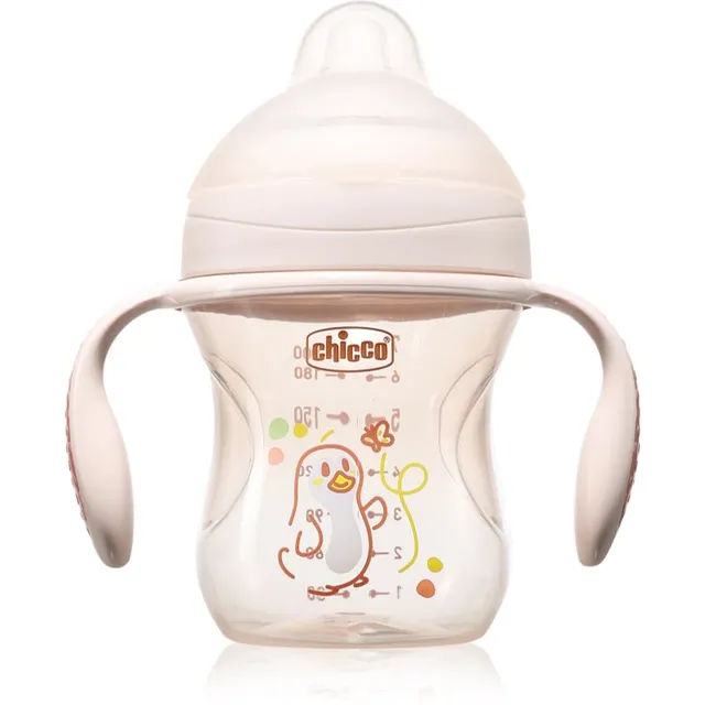 Chicco Transition Cup 4m+ treeningkupp käepidemetega Pink 1 tk