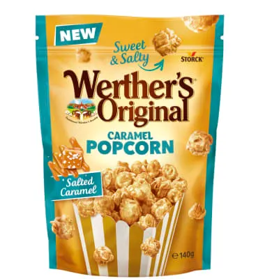 Popkorn soola karam. Werther's Original 140g