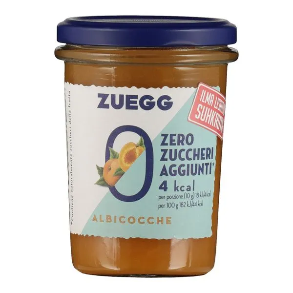 Aprikoosimoos ilma lisatud suhkruta 220g Itaalia