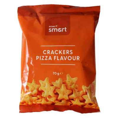 Kreekerid pitsa maitsega Rimi Smart 70g