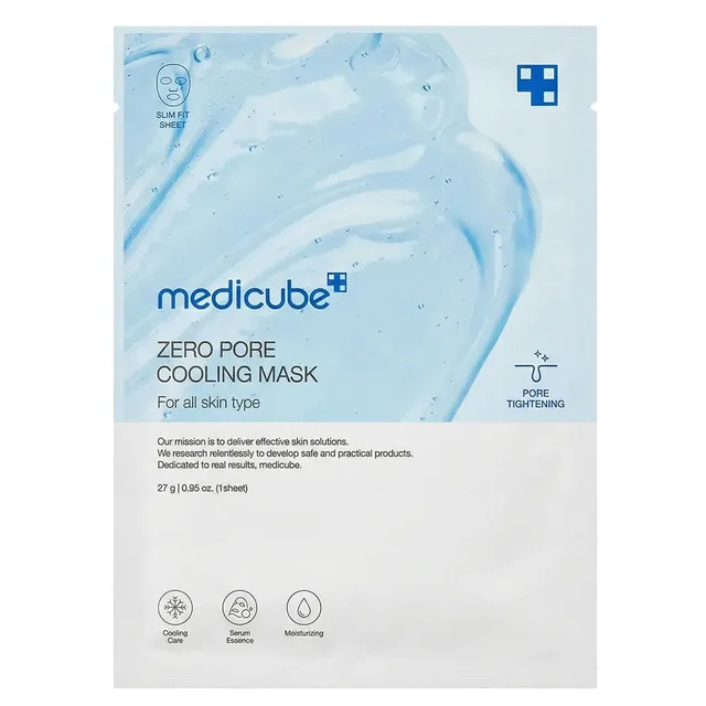 MEDICUBE Zero Pore Cooling Sheet Mask 27g