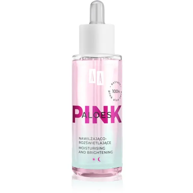 AA Cosmetics Aloe Pink Intensiivselt niisutav seerum aloe veraga 30 ml
