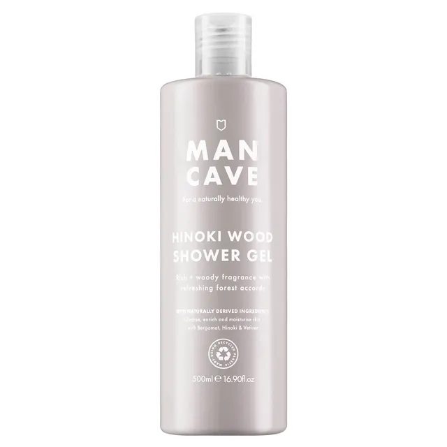 MANCAVE Hinoki Wood Shower Gel 500ml