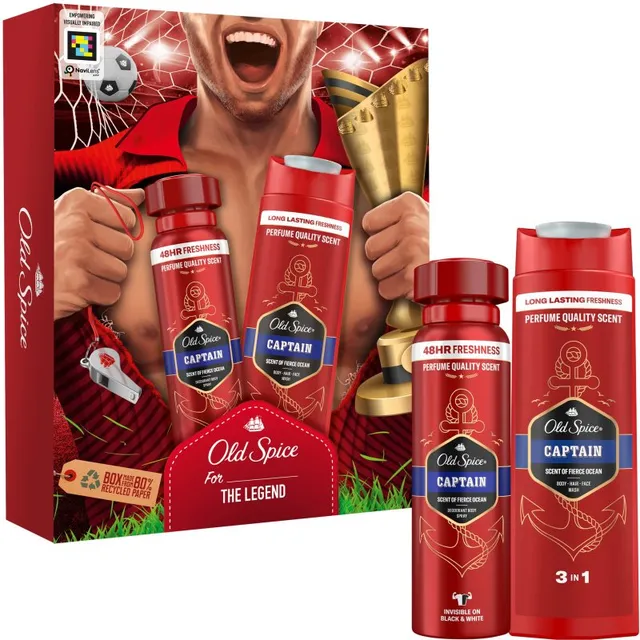 Old Spice Captain For The Legend Kinkekomplekt meestele