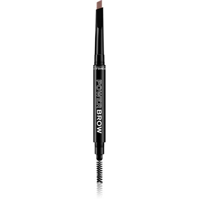 Revolution Relove Power Brow Kulmupliiats koos harjaga varjund Brown 0,3 g