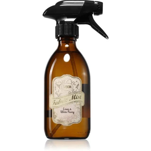 Sabon Linen & White Peony tekstiilivärskendaja 300 ml