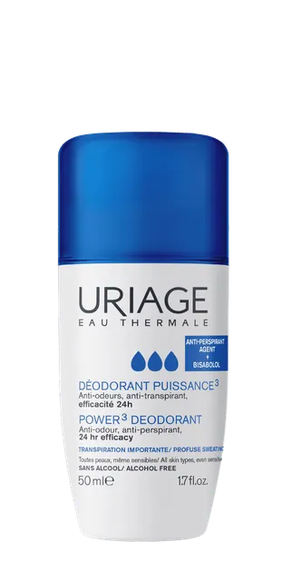 URIAGE DEODORANT ROLL-ON POWER3 50ML