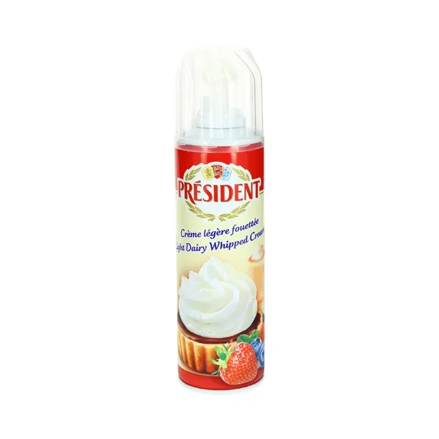 Vahukoor pihustiga, PRESIDENT, 250 g