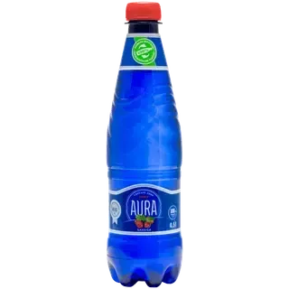 Aura Plus Pohlamaitseline kergelt gaseeritud vesi 500 ml
