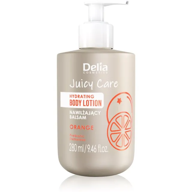 Delia Cosmetics Juicy Care Orange Niisutav kehapiim 280 ml