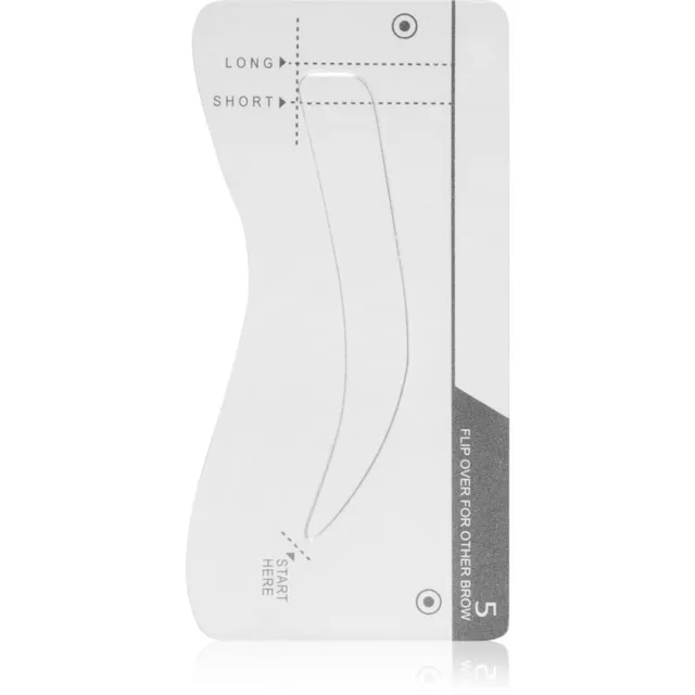 Lash Brow Eyebrow Stencil Šabloonid kulmudele 5 tk