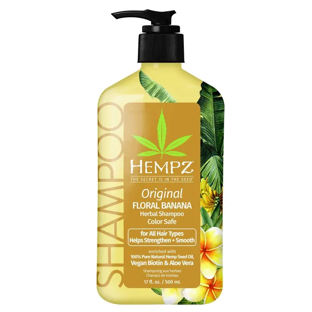 HEMPZ Original Floral Banana Herbal Shampoo 500ml