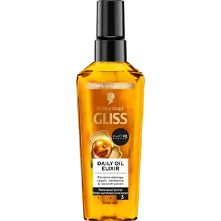 Schwarzkopf gliss daily elixir juukseõli 75ml