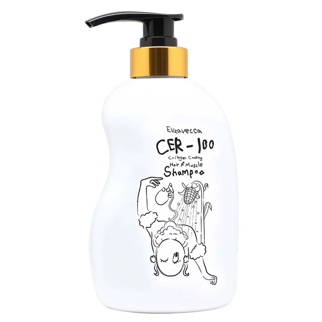 ELIZAVECCA Cer-100 Collagen Coating Hair Muscle Shampoo 500ml