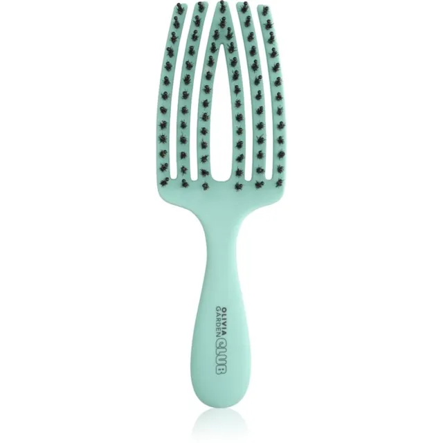 Olivia Garden Club The Nomad Detangling&Shine Fingerbrush​ Lame hari juustele Mint 1 tk