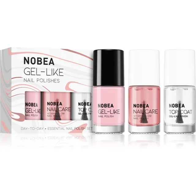 NOBEA Day-to-Day Essential Nail Polish Set Küünelakikomplekt Essential nail polish set