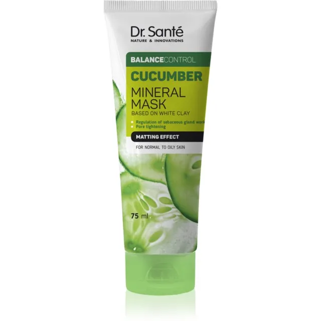 Dr. Santé Sebocontrol Cica + Zinc + AHA Näomask rasusele ja kombineeritud nahale 75 ml