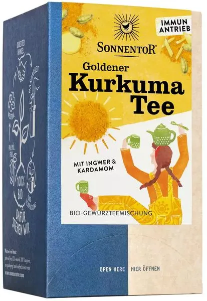 Kurkumi- ja taimetee, ökoloogiline