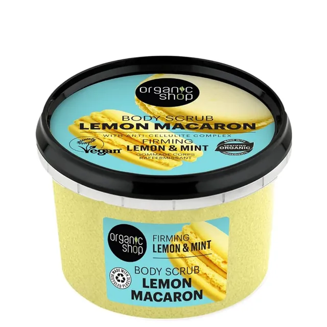 ORGANIC SHOP Lemon & Mint Body Scrub 250ml