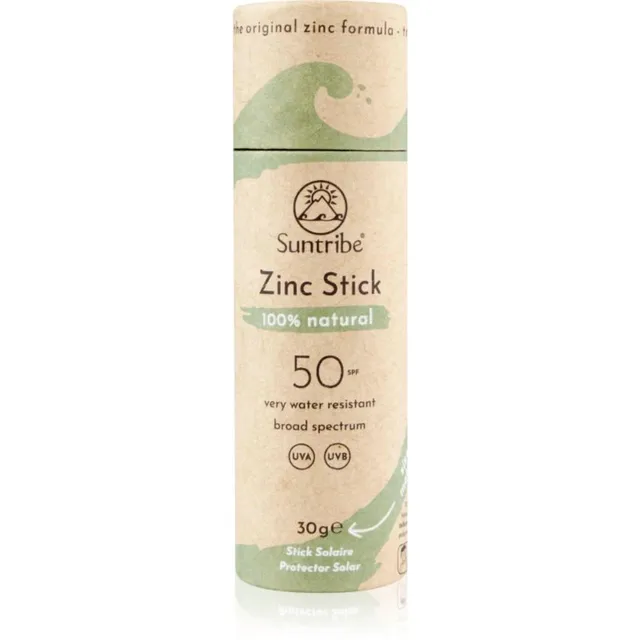Suntribe Sports Zinc Stick Kaitsev mineraalpulk SPF 50 Mint Green 30 g