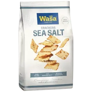 Wasa krõbedad kreekerid meresoolaga 180g