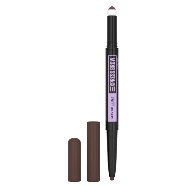 MAYBELLINE Express Satin Duo Eyebrow Pencil Dark Brown 0.71g