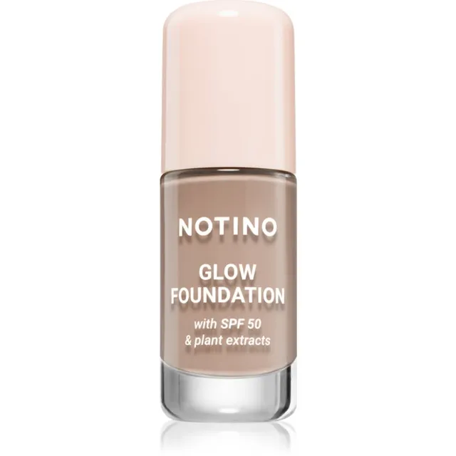 Notino Glow Foundation With SPF 50 & Plant Extracts Valgustpeegeldav jumestuskreem SPF 50 02 Light Medium Cool 30 ml