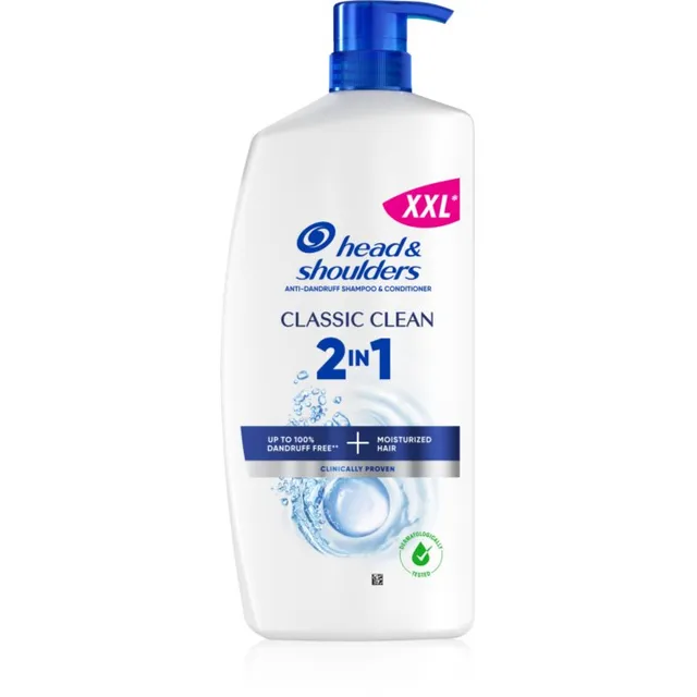 Head & Shoulders Classic Clean 2in1 Kõõmavastane šampoon kaks-ühes 800 ml