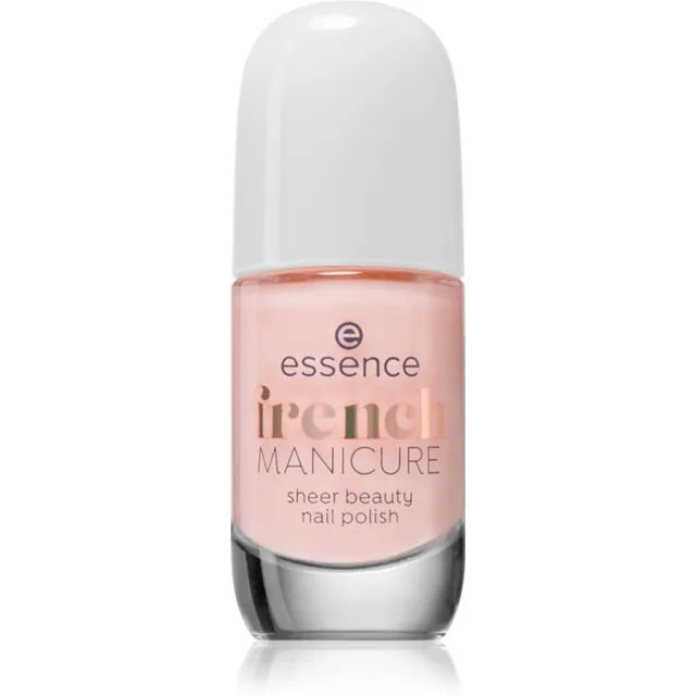 essence French MANICURE Küünelakk varjund 01 - peach please! 8 ml