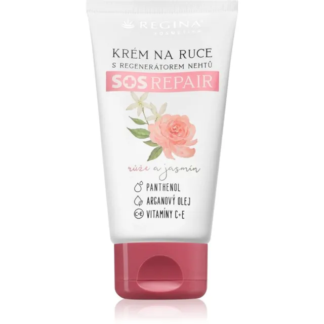 Regina SOS Repair Taastav kreem kätele ja küüntele lõhnatooted Rose & Jasmine 50 ml