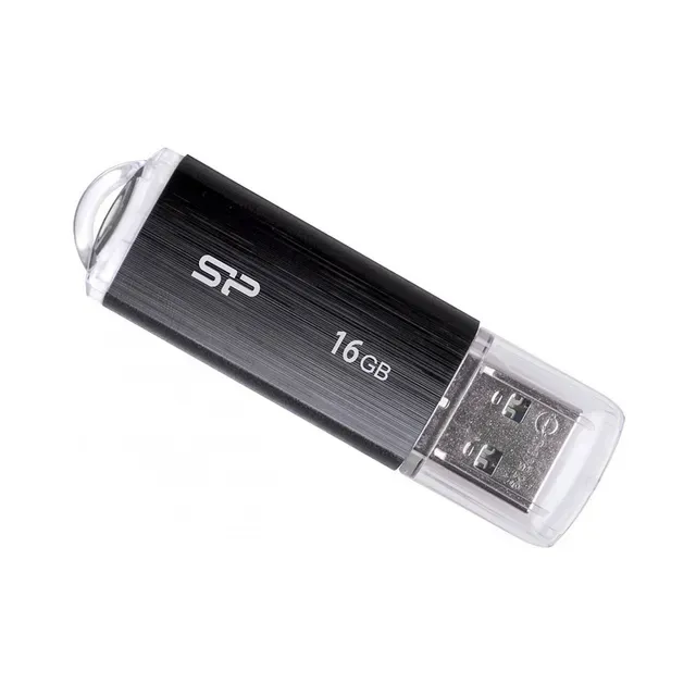 Mälupulk Ultima U02 16GB must, SILICONPOWER, 1tk
