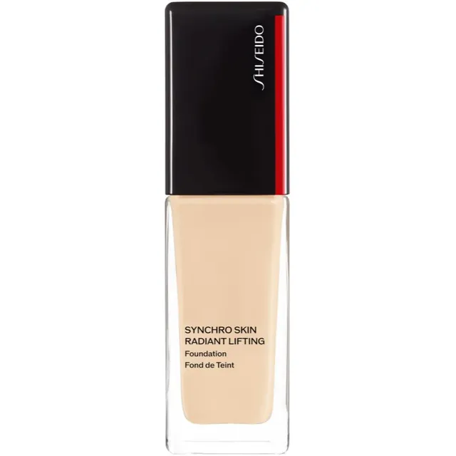 Shiseido Synchro Skin Radiant Lifting Foundation Advanced Sära andev, tõstev ja pinguldav jumestuskreem SPF 30 varjund 110 Alabaster 30 ml