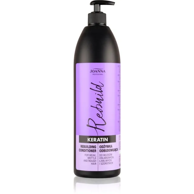 Joanna Professional Keratin Keratiinipalsam kahjustatud ja habrastele juustele 1000 ml