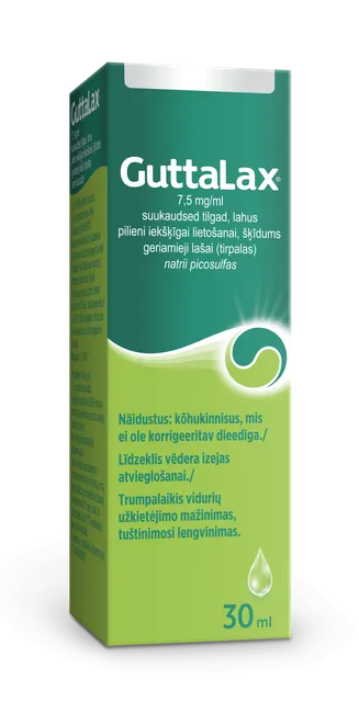 GUTTALAX SUUKAUDSED TILGAD LAHUS 7.5MG 1ML 30ML N1