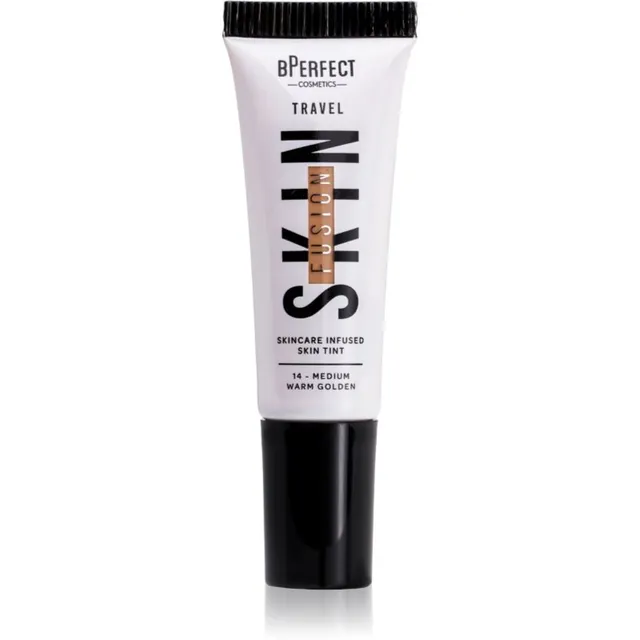 BPerfect Skin Fusion Travel mini Toniseeriv kreem reisipakk varjund medium warm golden 10 ml